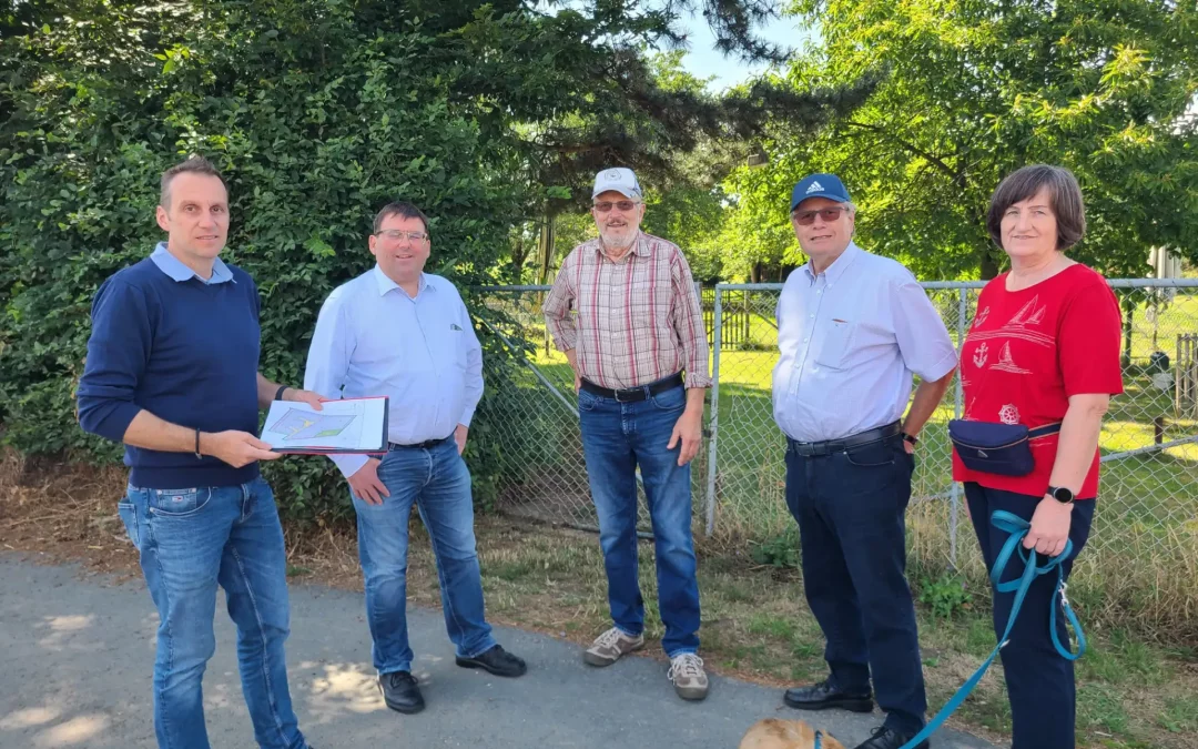 Landrat Jörg Denninghoff zu Besuch in Dachsenhausen