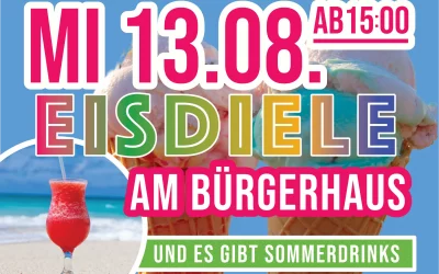 Eisdiele am Bürgerhaus 13.08.