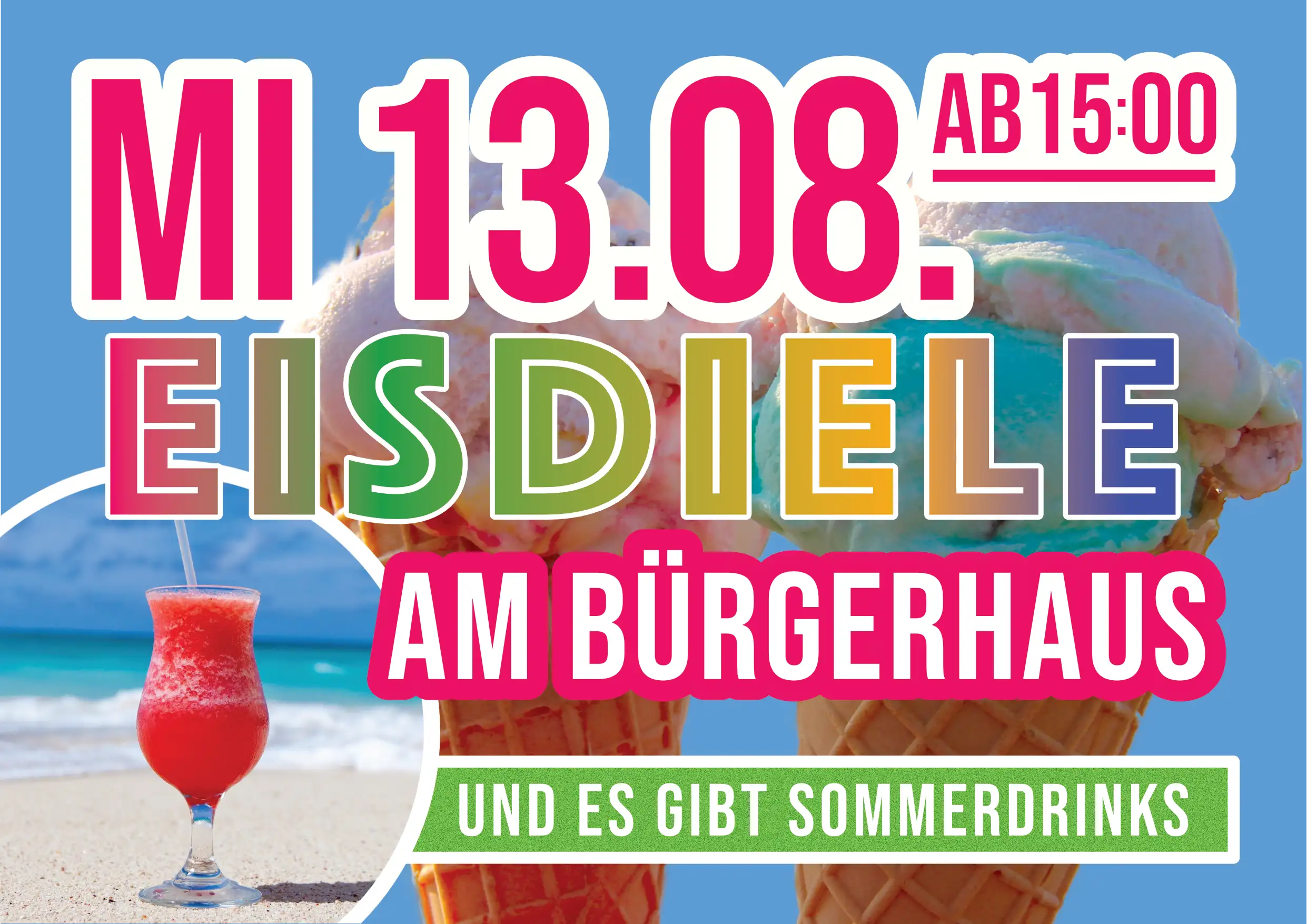 Eisdiele am Bürgerhaus 13.08.