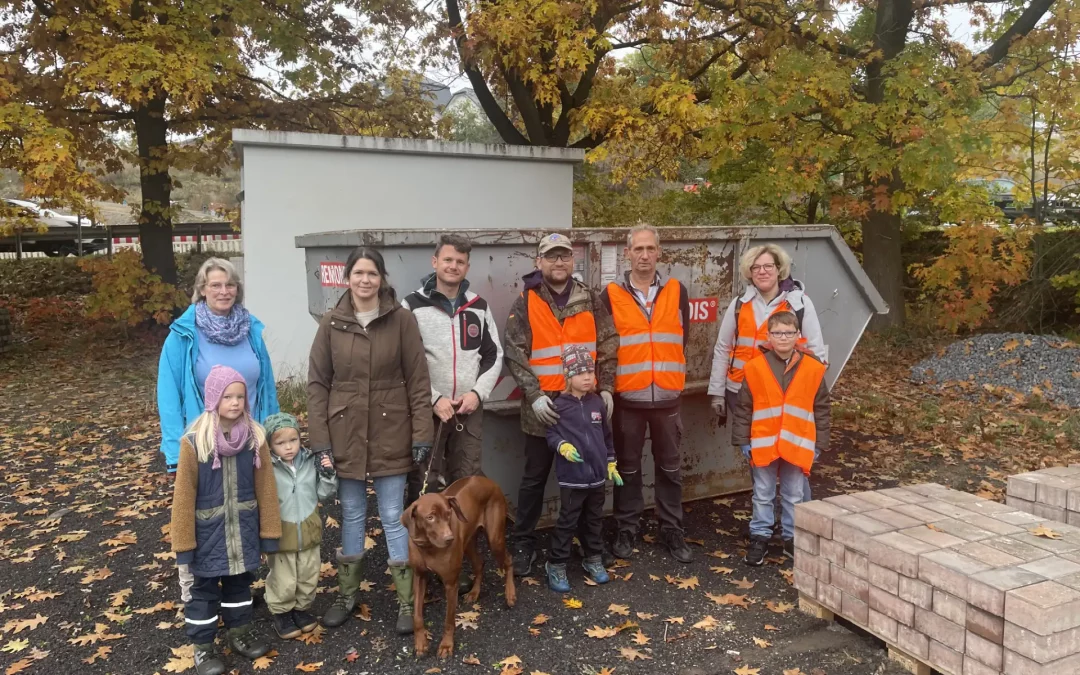 Große Wirkung trotz kleiner Gruppe – Erfolgreicher Umwelttag 