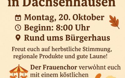 Herbstmarkt 20.10.