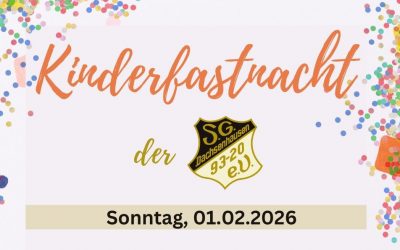 Kinderfastnacht der SG 01.02.26