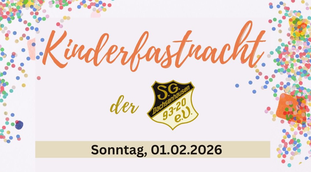 Kinderfastnacht der SG 01.02.26