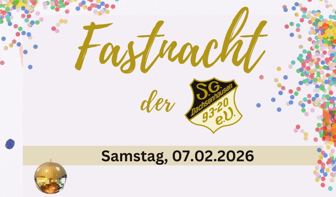 Fastnacht der SG 07.02.26