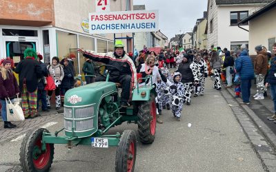 21. Fasnachtsumzug begeistert Dachsenhausen