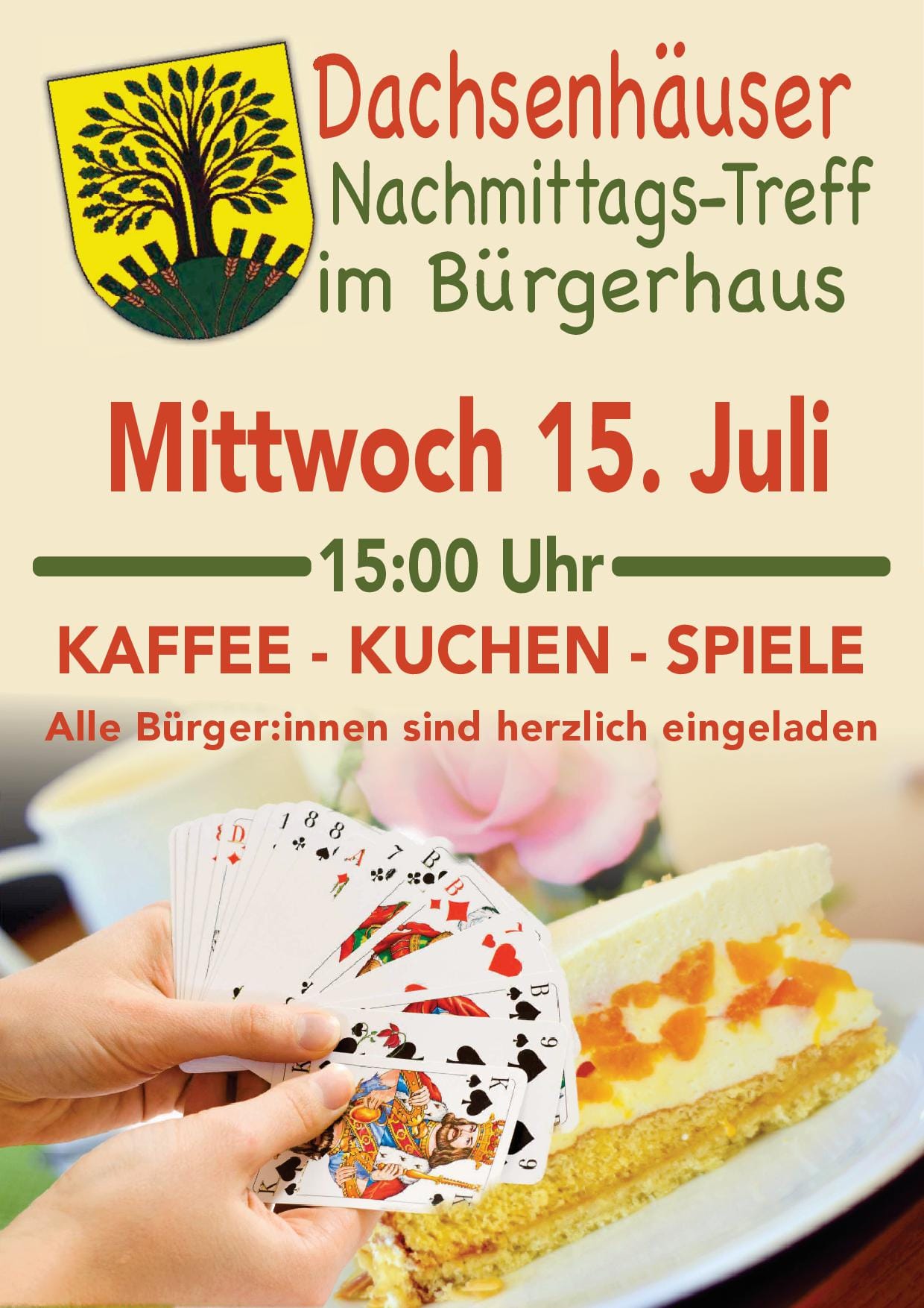 Nachmittagstreff 15.07.26