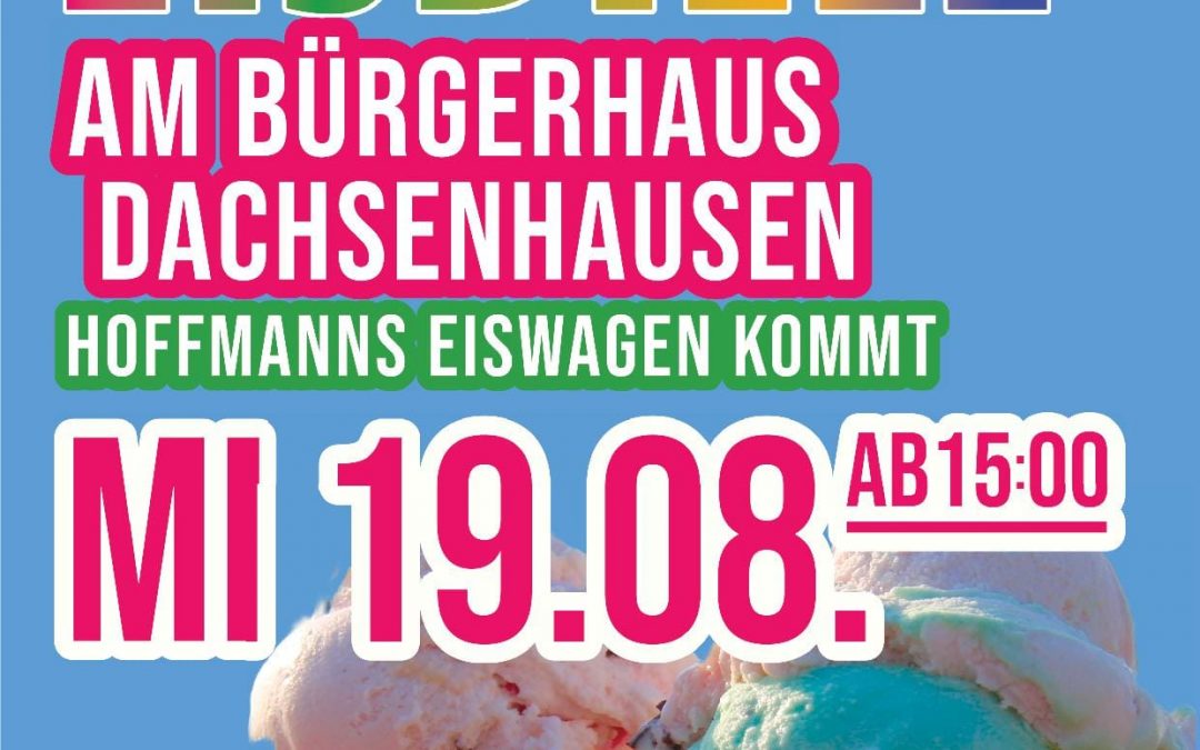 Eisdiele am Bürgerhaus 19.08.26