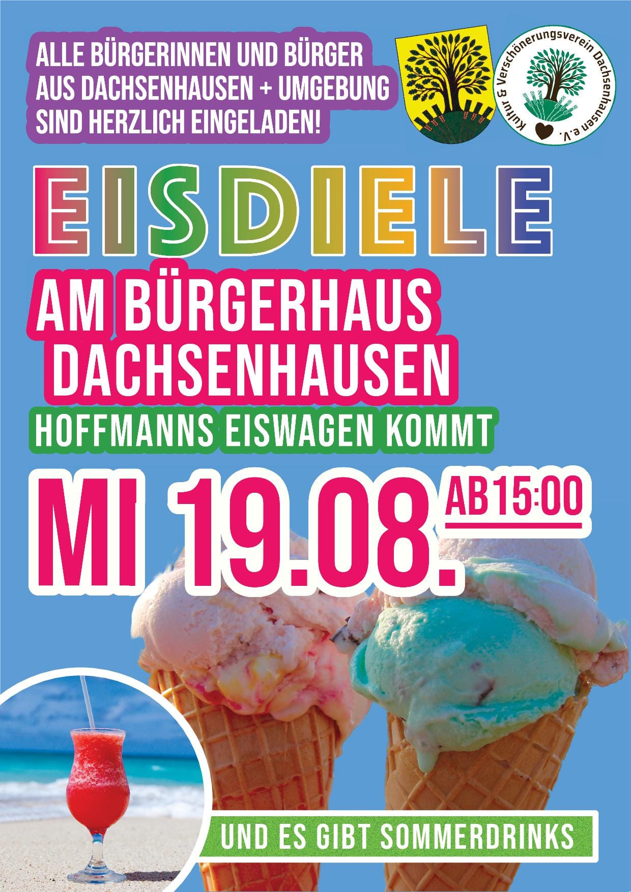 Eisdiele am Bürgerhaus 19.08.26
