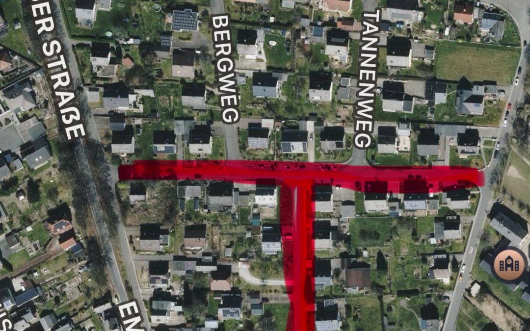 Information zum Ausbau der Straßen „Im Steinacker“ und „Mittelstraße“