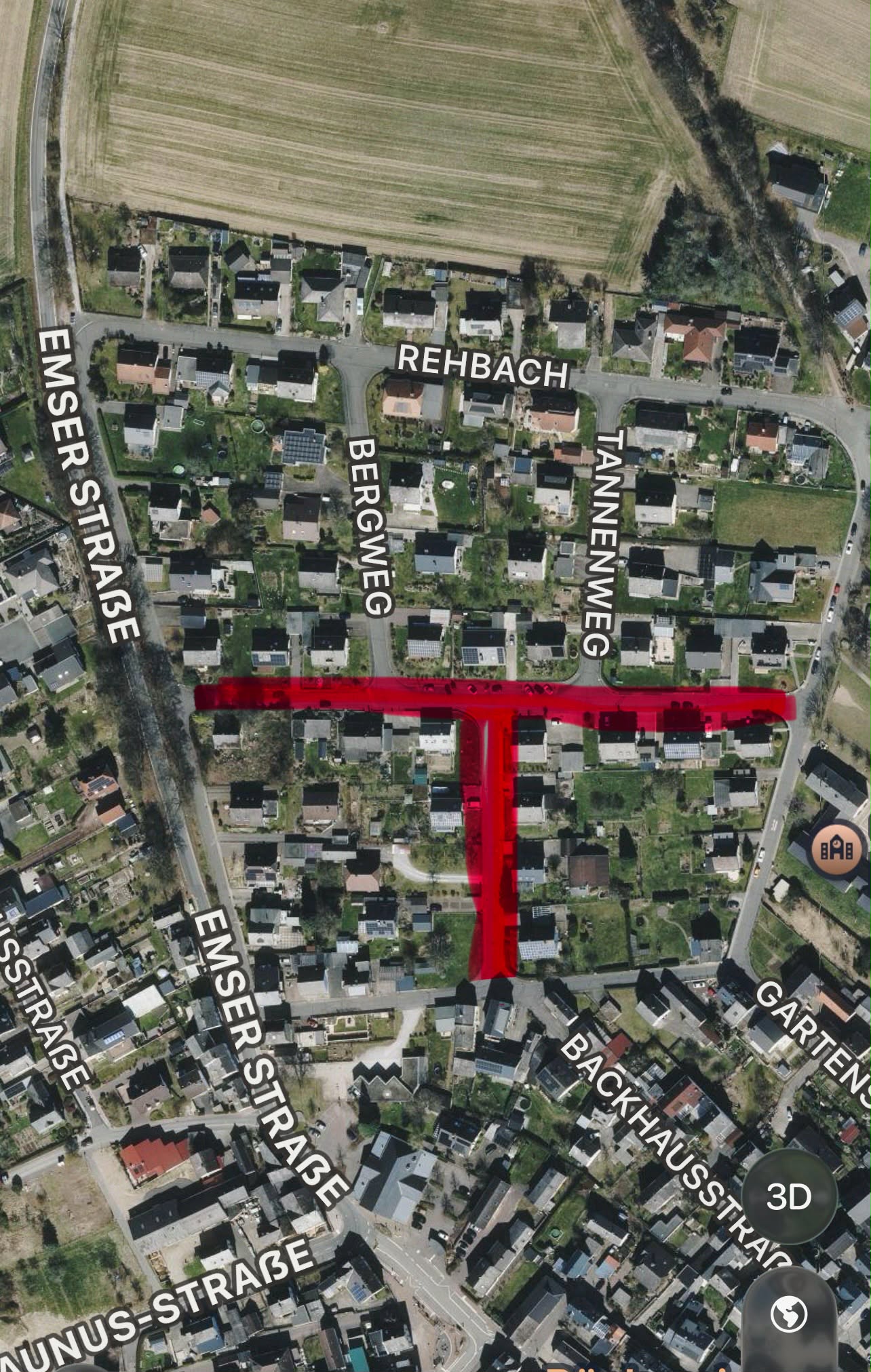 Information zum Ausbau der Straßen „Im Steinacker“ und „Mittelstraße“