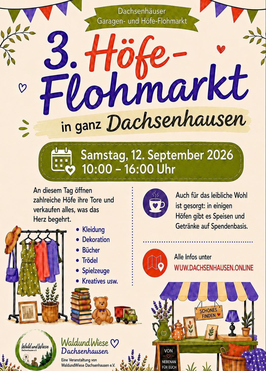 3. Höfeflohmarkt Dachsenhausen 12.09.26